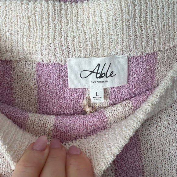 Able LA Boutique two-piece terry sweater set - Picture 5 of 14